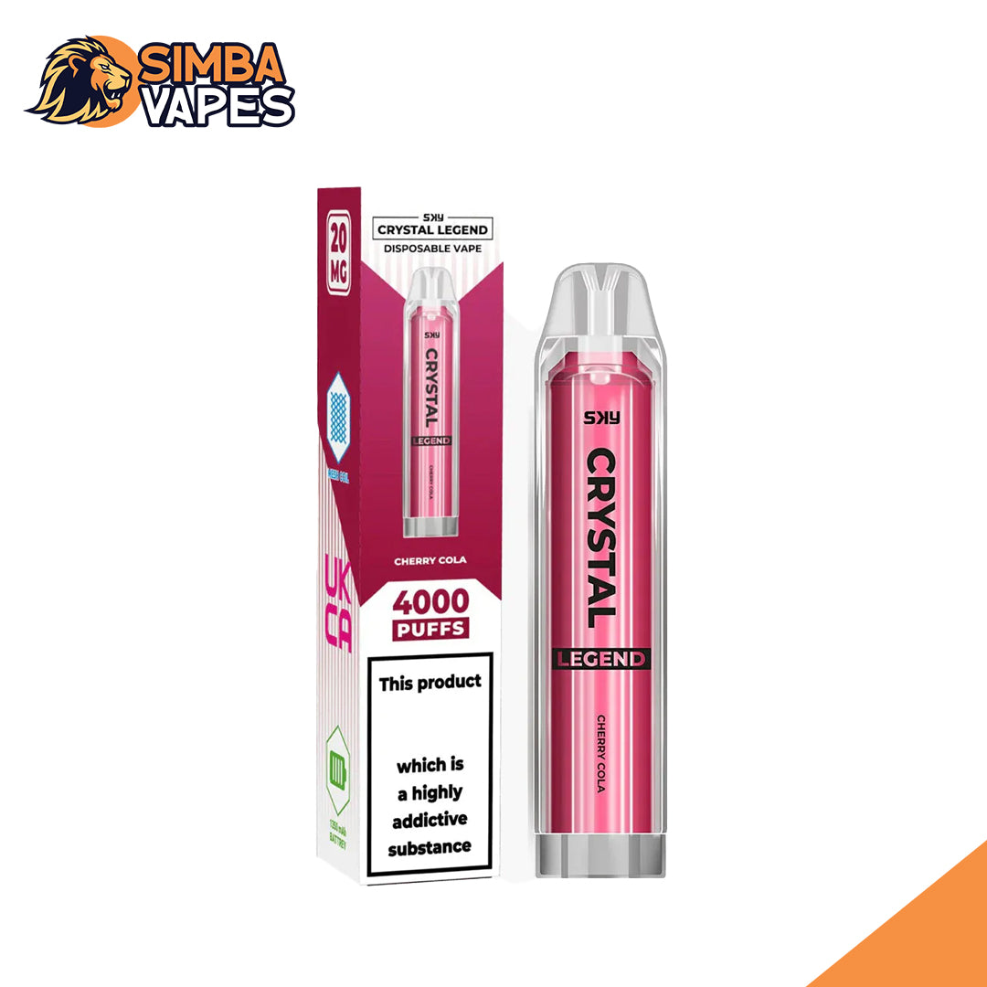 Crystal Legend 4000 Puffs Disposable Vape