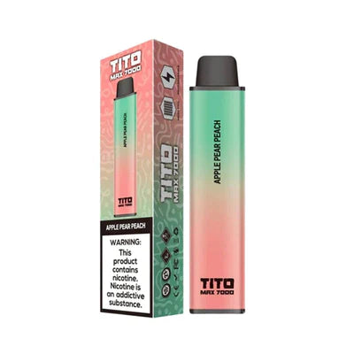 Tito Max 7000 Disposable Vape Pod Device Pack of 10