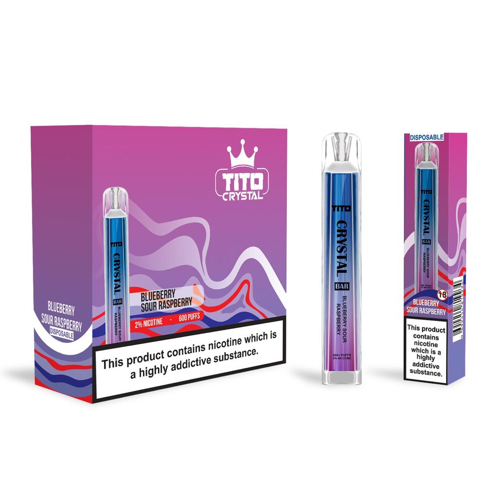 Tito Crystal Bar 600 Puffs Disposable Vape