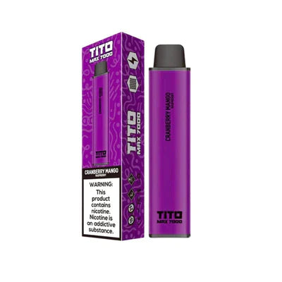 Tito Max 7000 Disposable Vape Pod Device Pack of 10