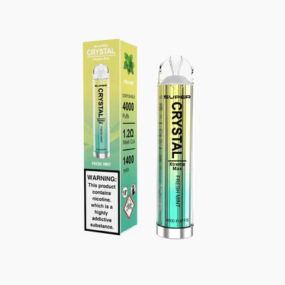 Super Crystal Xtreme Max 4000 Disposable Vape Pod