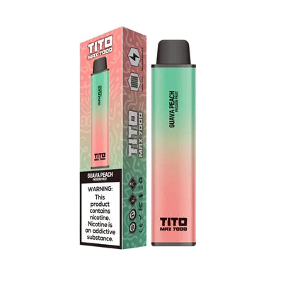 Tito Max 7000 Disposable Vape Pod Device Pack of 10