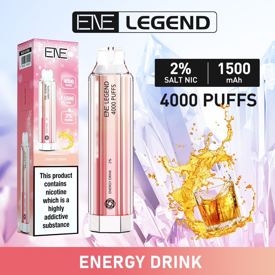 Elux ENE Legend 4000 Puffs Disposable Vape - (Pack of 10)