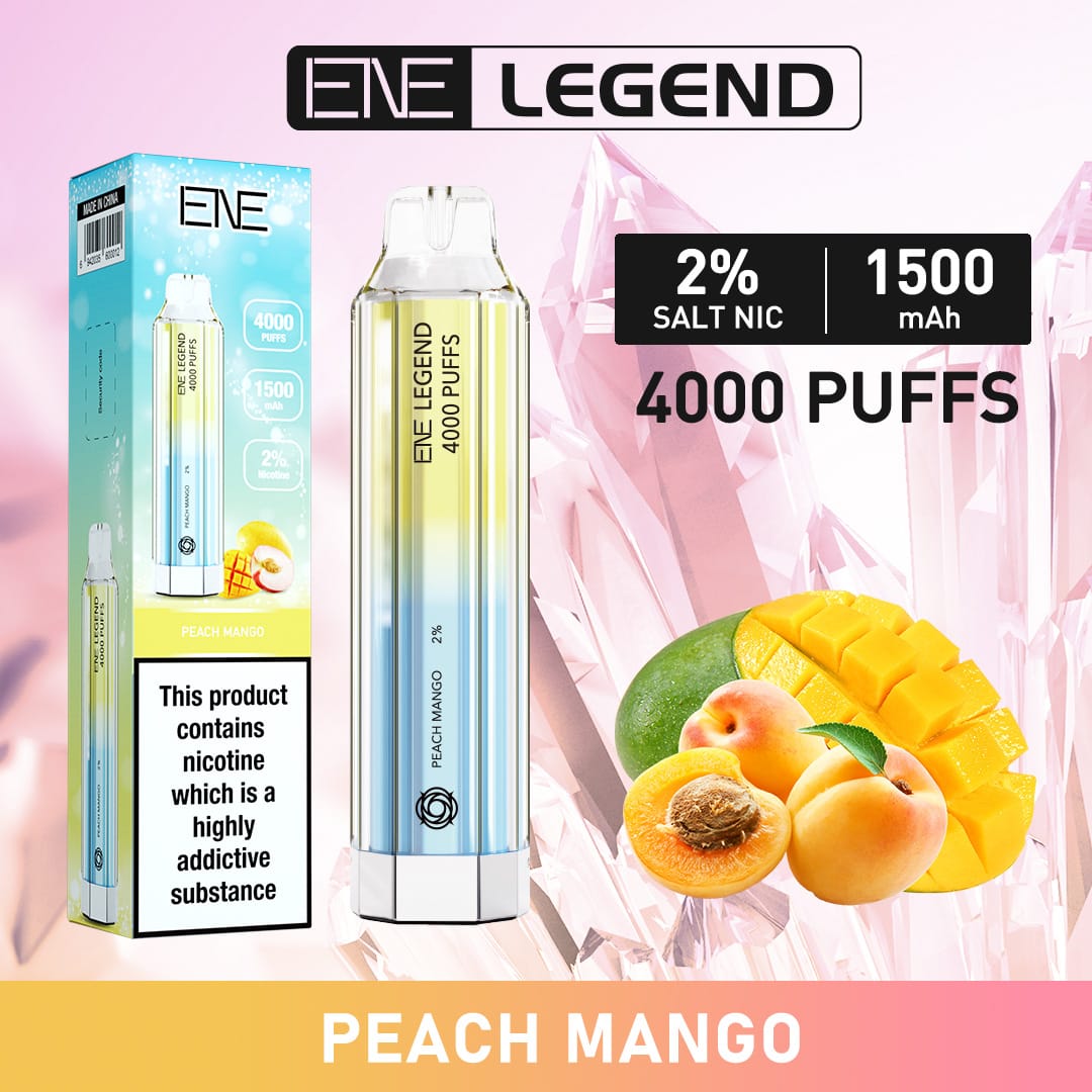 Elux ENE Legend 4000 Puffs Disposable Vape - (Pack of 10)