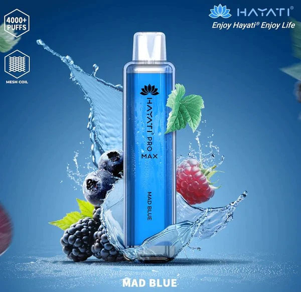 Hayati Crystal Pro Max 4000 Puffs (Pack of 10)