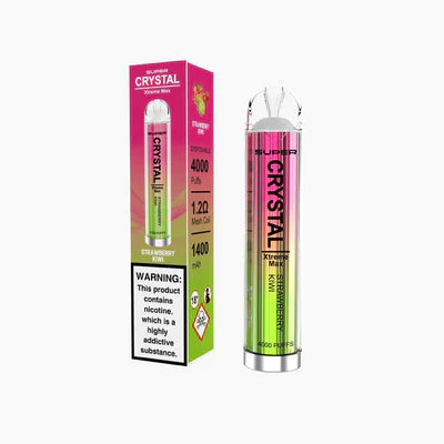 Super Crystal Xtreme Max 4000 Disposable Vape Pod