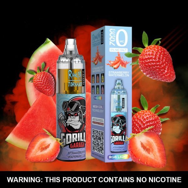 RAndM Tornado 7000 Puffs Disposable Vape - 0% Nicotine