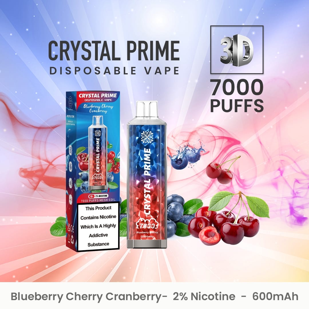 Crystal Prime 7000 Disposable Vape Puff Pod Device