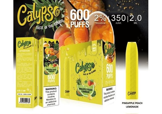 Calypso Bar 600 puffs Disposable Vape pod device - 20mg - #Simbavapes#