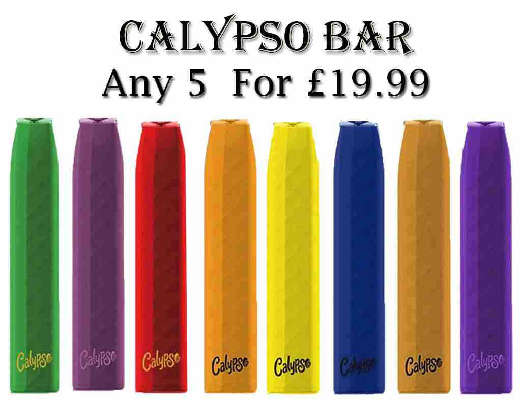 Calypso Bar 600 puffs Disposable Vape pod device - 20mg