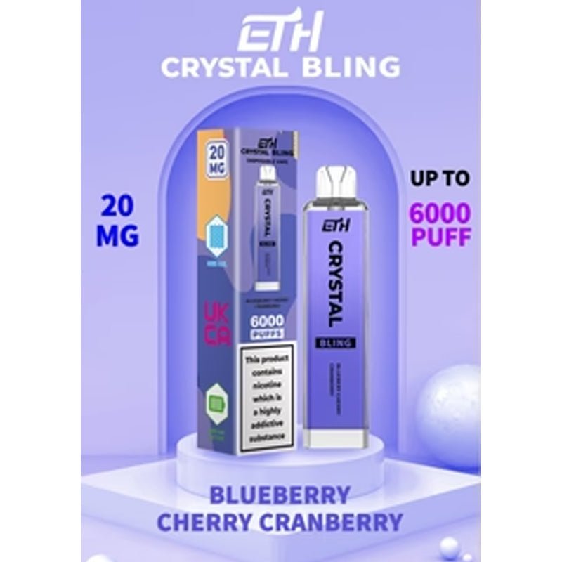 Crystal Bling 6000 Disposable Vape Pod Device - #Simbavapes#