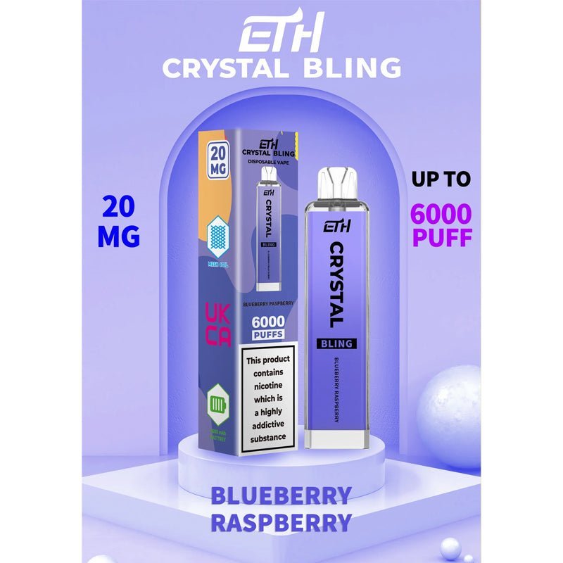 Crystal Bling 6000 Disposable Vape Pod Device - #Simbavapes#