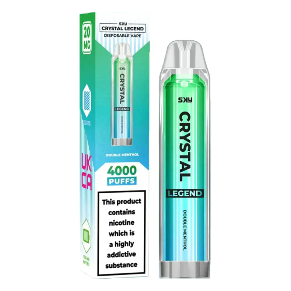 Crystal Legend 4000 Puffs Disposable Vape (Pack of 10)