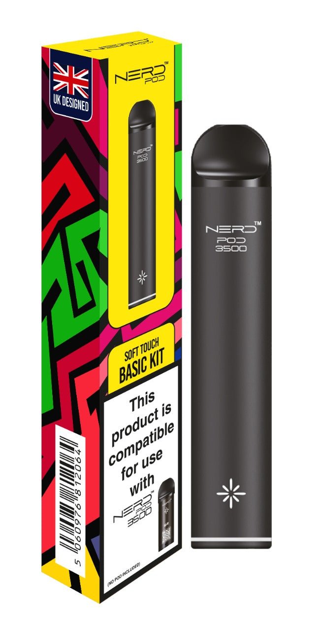 Nerd Pod Soft Touch Basic Kit - #Simbavapes#