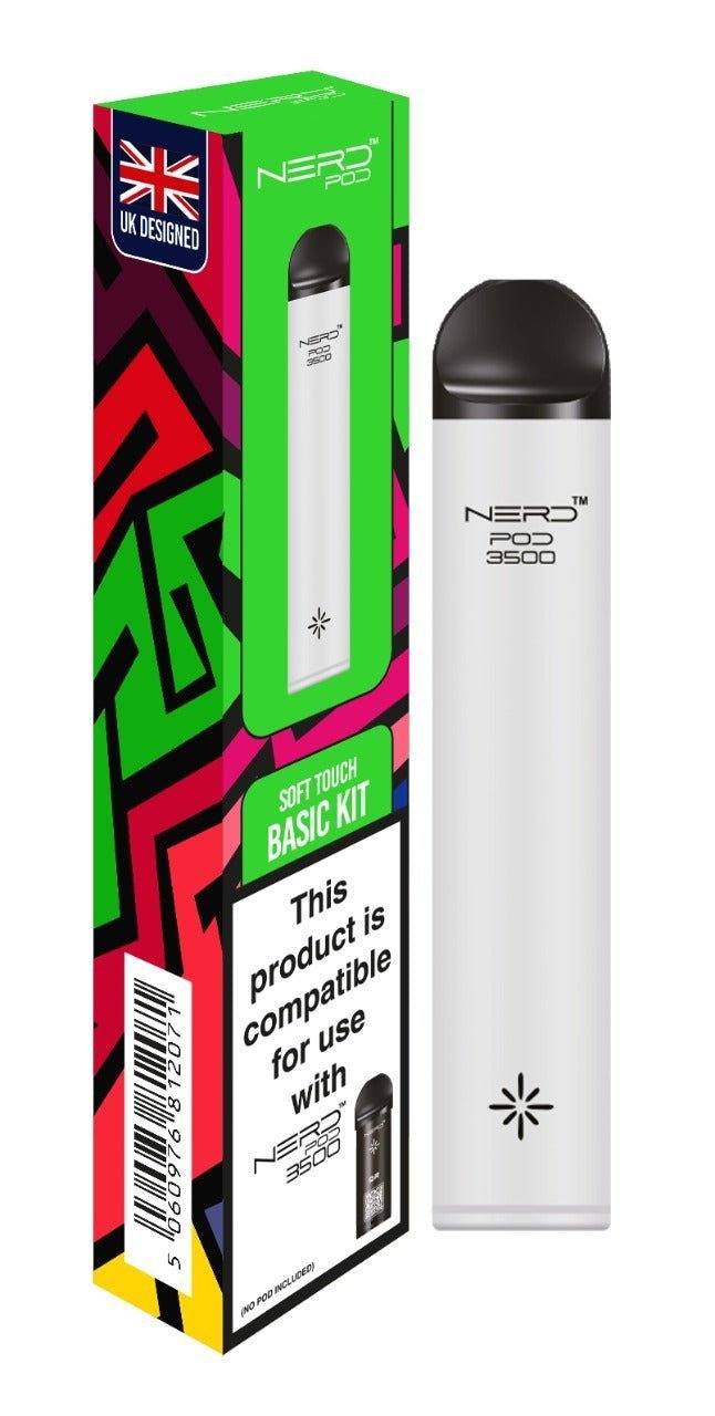 Nerd Pod Soft Touch Basic Kit - #Simbavapes#