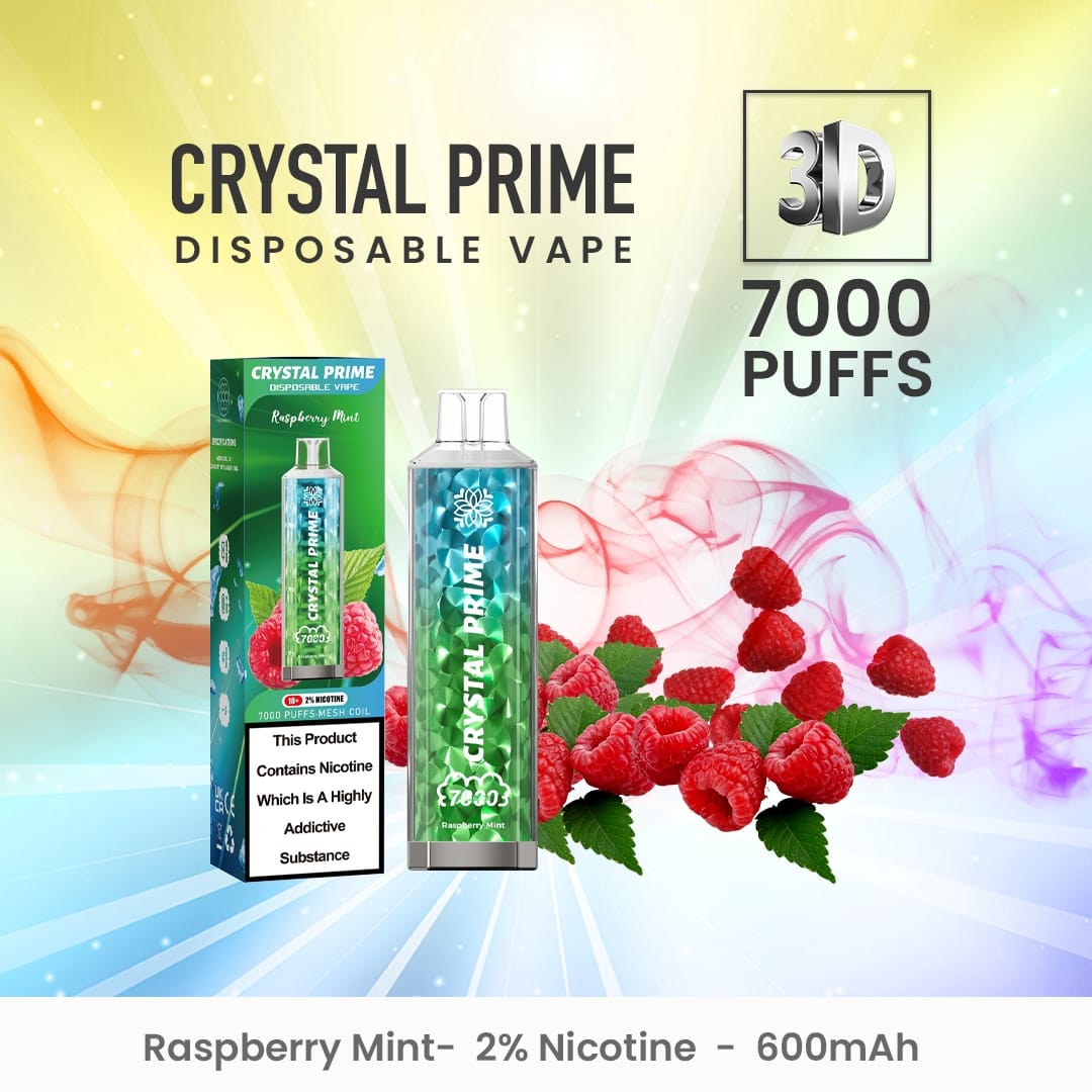 Crystal Prime 7000 Disposable Vape Puff Pod Device