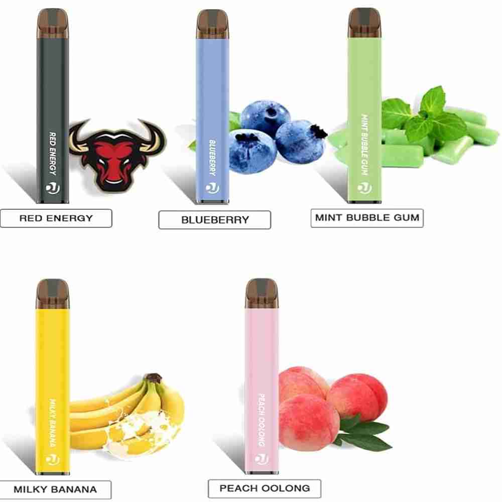 Vape Lucky 1500 Puff Bar, Disposable Vape Pens E Cigarettes Kit- No Nicotine